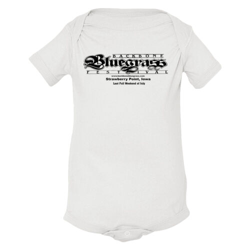 Infant Fine Jersey Bodysuit - All Black Thumbnail