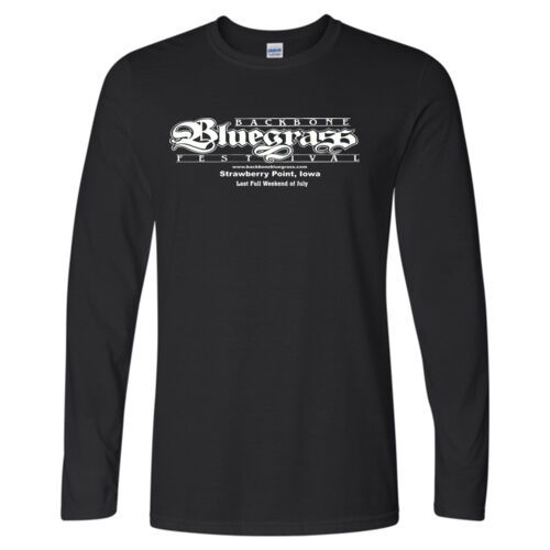 Softstyle Long Sleeve T-Shirt - All White Thumbnail