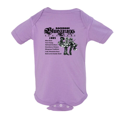 1995 - Infant Fine Jersey Bodysuit - Black Thumbnail