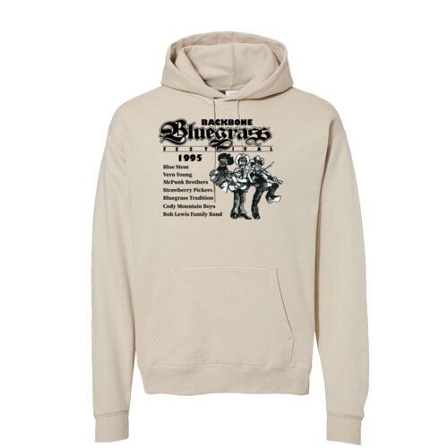 1995 - Ecosmart® Hooded Sweatshirt - Black Thumbnail