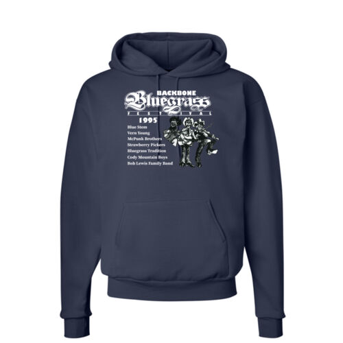 1995 - Ecosmart® Hooded Sweatshirt - White Thumbnail