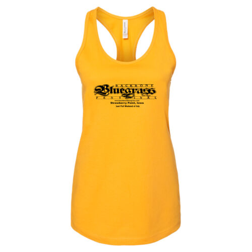 Women's Jersey Racerback Tank - All Black Thumbnail