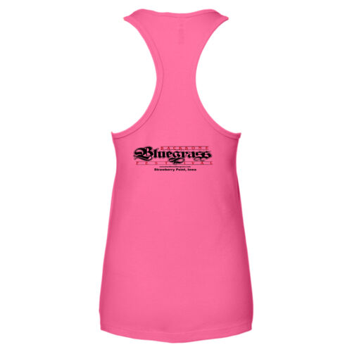 Women's Jersey Racerback Tank - Logo w/ Town - Front/Back Thumbnail
